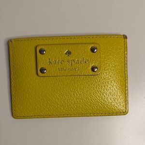Kate Spade Peach Card Holder